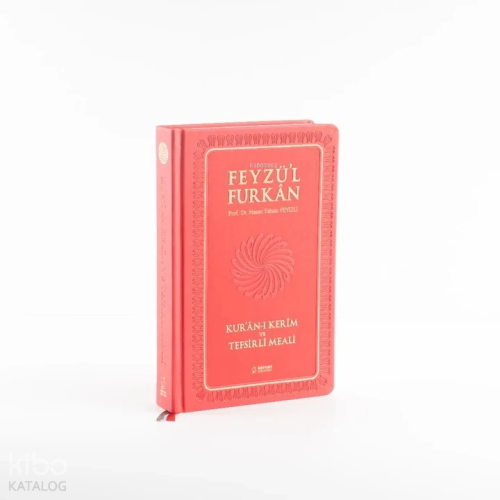 Feyzü'l Furkân Kur'ânı Kerîm ve Tefsirli Meali (Orta Boy Ciltli ) Pembe