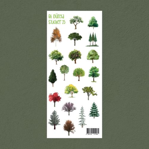 Sticker - Ağaç Temalı